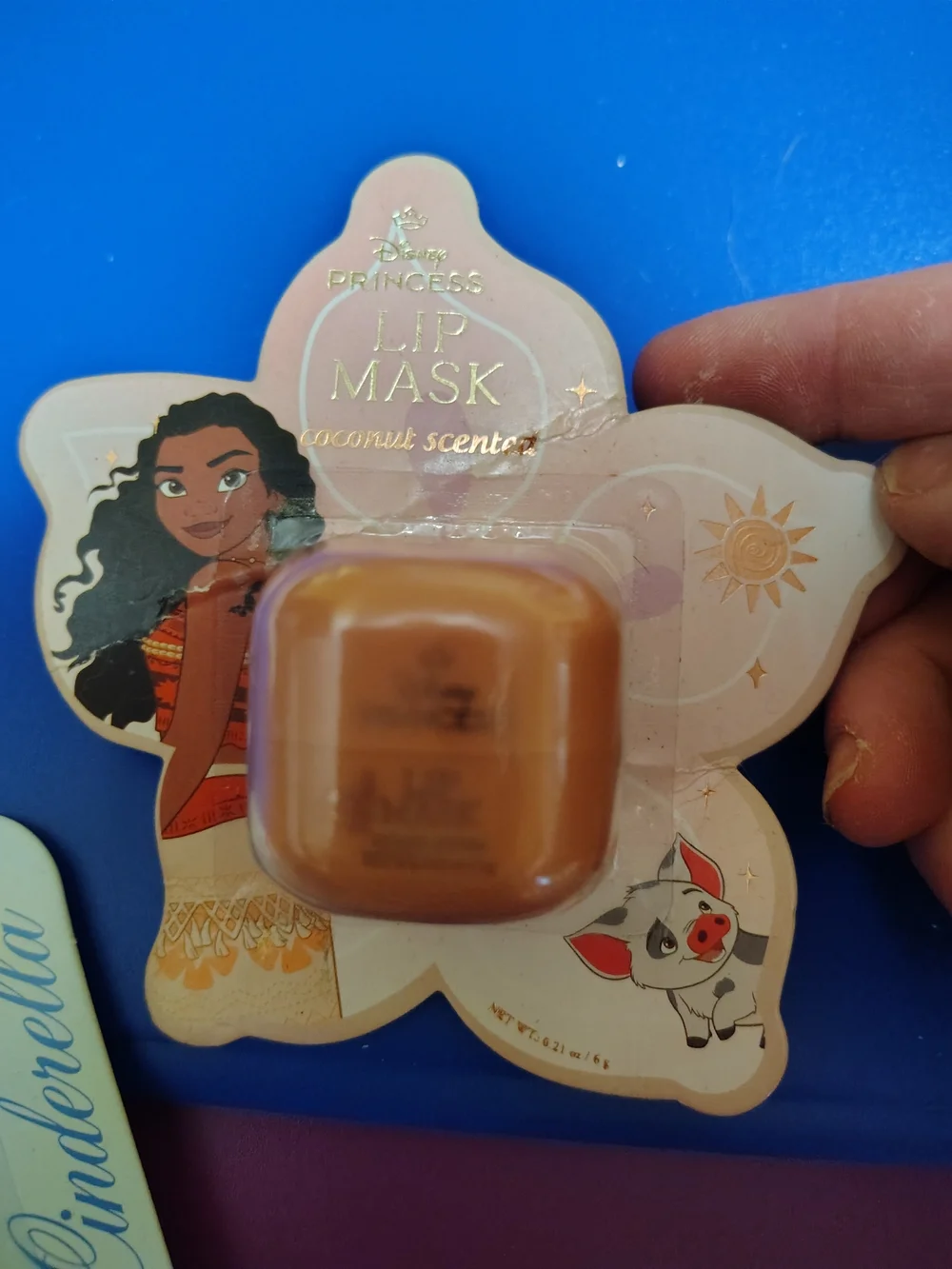 Disney Cinderella Lip Gloss & Moana Lip Mask Duo
